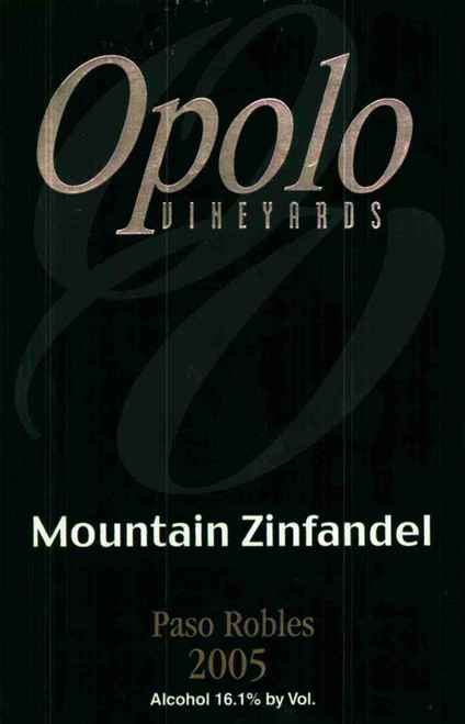 Opolo Mountain Zinfandel