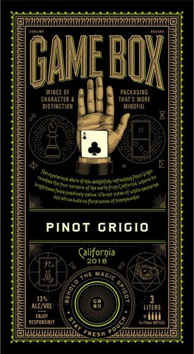 Game Box Pinot Grigio 3.0L