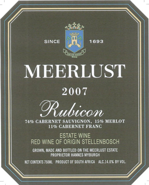 Meerlust Rubicon