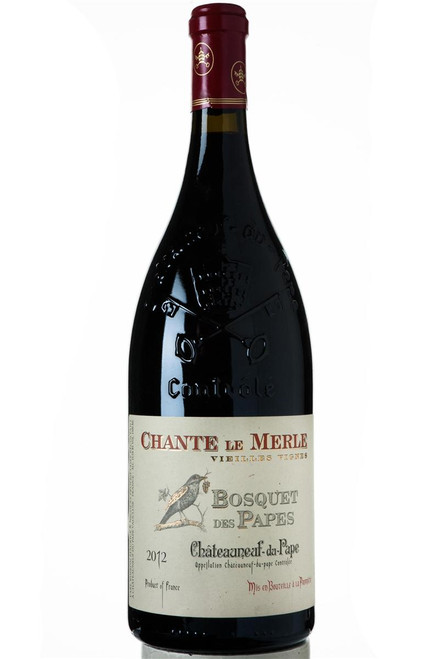 Chateauneuf-du-Pape Chante le Merle Bosquet des Papes 2012  1.50