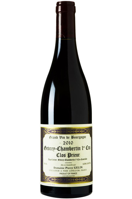 Gevrey Chambertin Clos Prieur Gelin 2010 - Haskell's Wine & Spirits