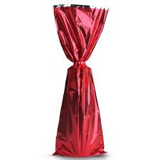 Gift Bag Red Foil
