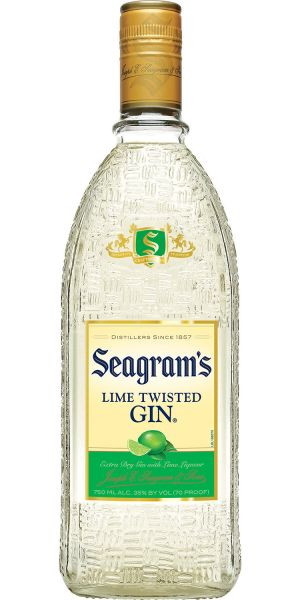 Seagrams Lime Gin  1.0L
