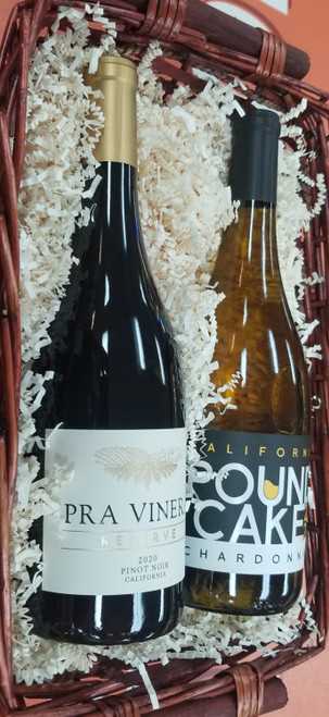 2 Bottle California Sunshine Basket