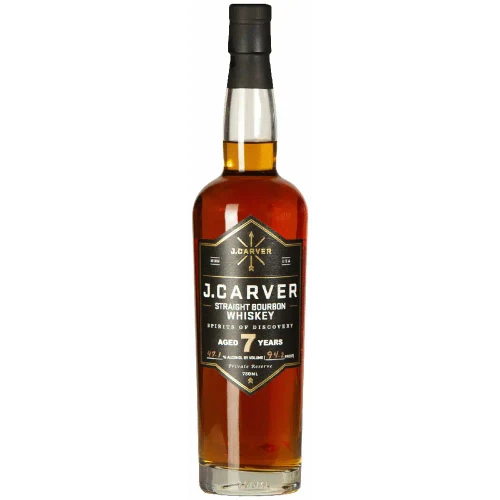 J Carver 7yr Straight Bourbon 750ml