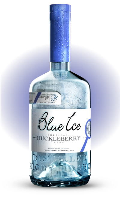 Blue Ice Huckleberry Vodka 750ml