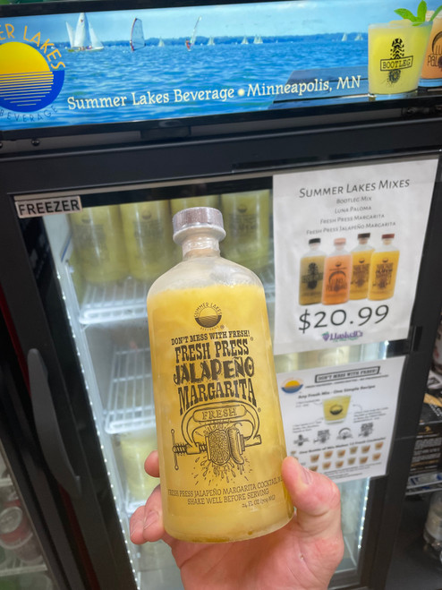 Summer Lakes Fresh Press Jalapeno Margarita 24oz
