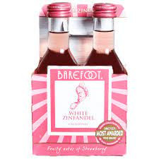 Barefoot White Zinfandel 4pk