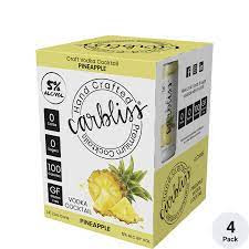 Carbliss Pineapple 4pk cans