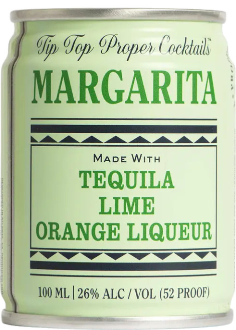 Tip Top RTD Margarita 4pk cans