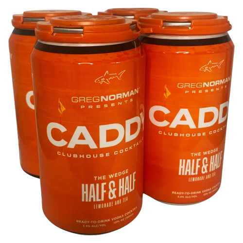 Caddy Cocktails Half & Half Lemonade & Tea 4pk cans