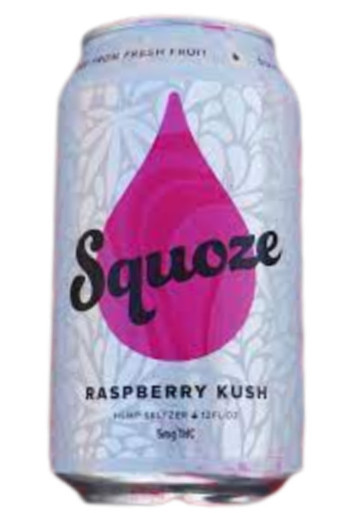Sociable Cider Squoze Raspberry 5mg THC 4pk cans
