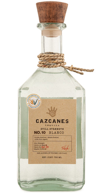 Cazcanes No. 10 Blanco Still Strength Tequila 750ml