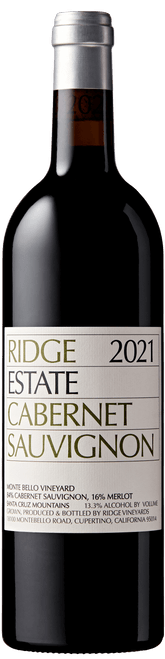 Ridge Estate Cabernet Sauvginon 2021