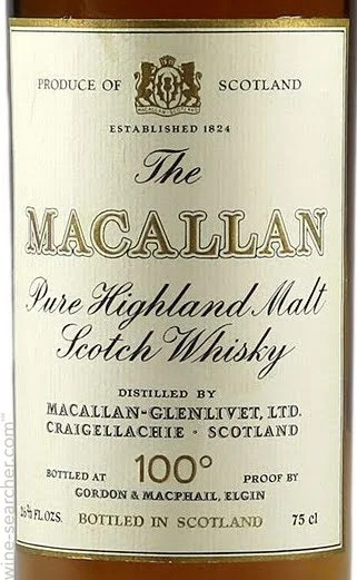 Macallan 12yr 110° 750ml