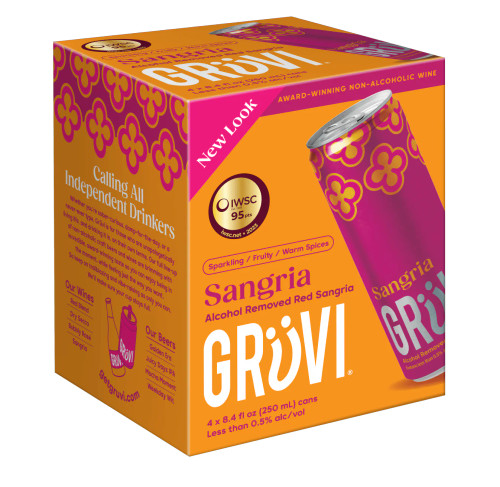 Gruvi Sangria N/A 4pk cans