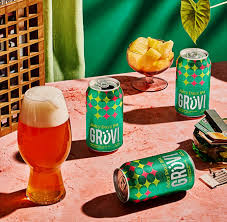 Gruvi Juicy IPA N/A 6pk cans