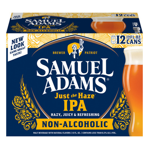 Sam Adams Just the Haze N/A 12pk cans