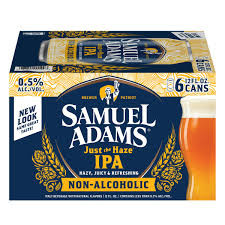 Sam Adams Just the haze N/A 6pk cans