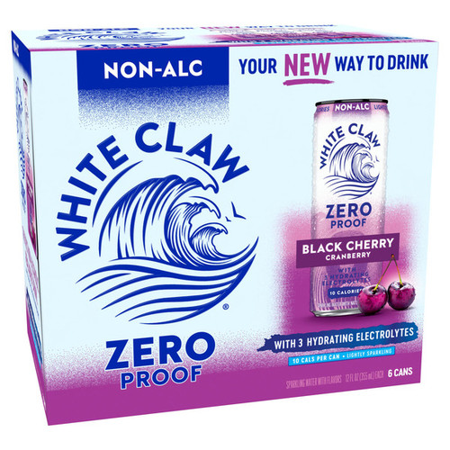 White Claw N/A Cherry 6pk cans