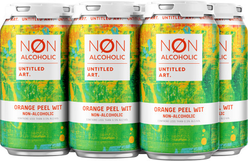 Untitled Art Orange Peel Wit N/A 6pk cans