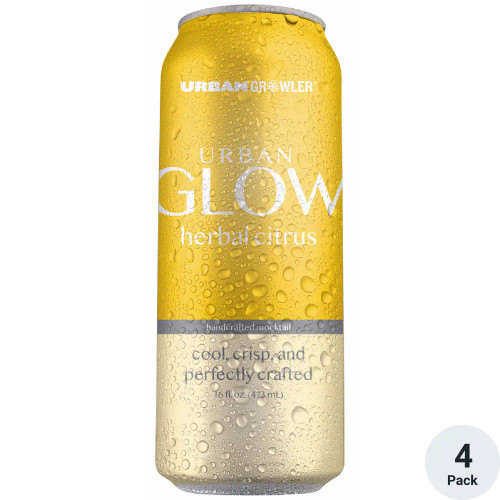 Urban Growler Herbal Cirtus N/A 16oz 4pk cans