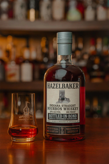 Hazelbaker Indiana Straight Bourbon 750ml