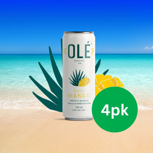 Ole Chili Mango Cocktail 4pk cans