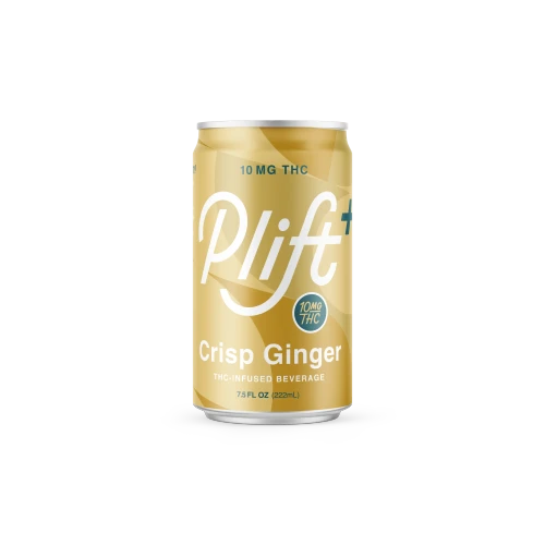 Plift Crisp Ginger 10mg THC 4pk cans