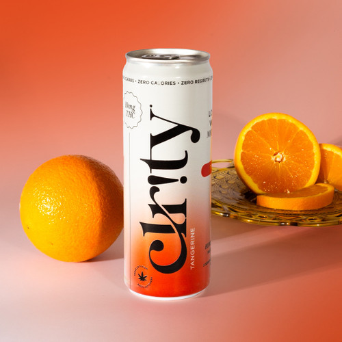 Clr!ty Tangerine THC Infused Seltzer 4pk
