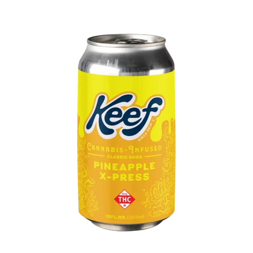 Keef Pineapple X-Press 10mg THC 4pk cans