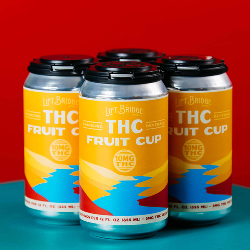 Lift Bridge Fruit Cup THC 4pk cans