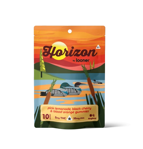 Looner Zenith Mango THC Gummies 10pk - Haskell's Wine & Spirits