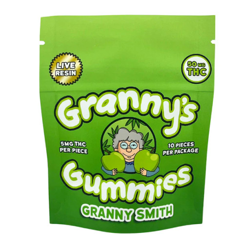 Granny's Granny Smith 5mg THC Gummies 10pk