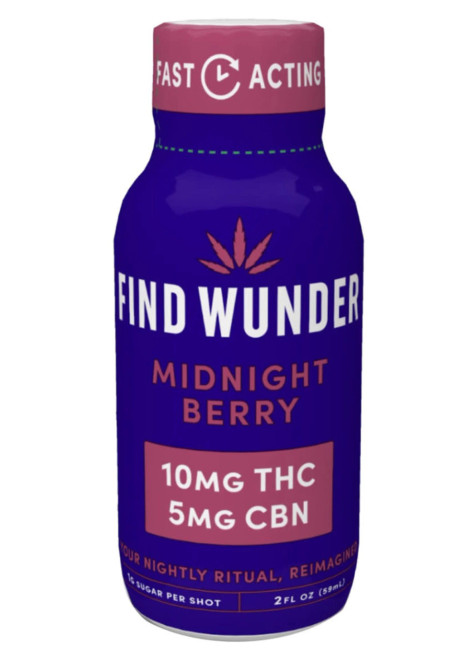 Find Wunder Berry 10mg THC Shot 2oz