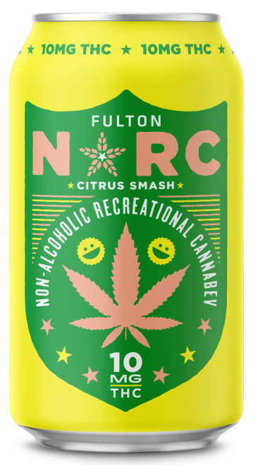 Fulton NARC Citrus Smash 10mg THC 4pk cans