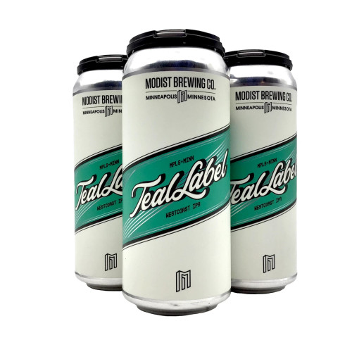 Modist Teal Label 16oz 4pk cans