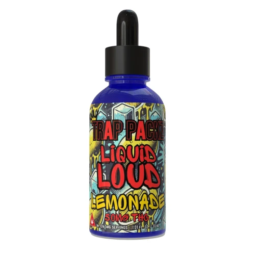 Retro Liquid Loud Lemonade 50mg THC Dropper