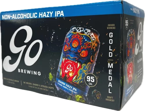 Go Brewing Disarm Hazy IPA N/A 6pk cans