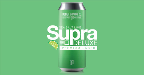 Modist Supra Deluxe Sea Salt Lime 6pk cans