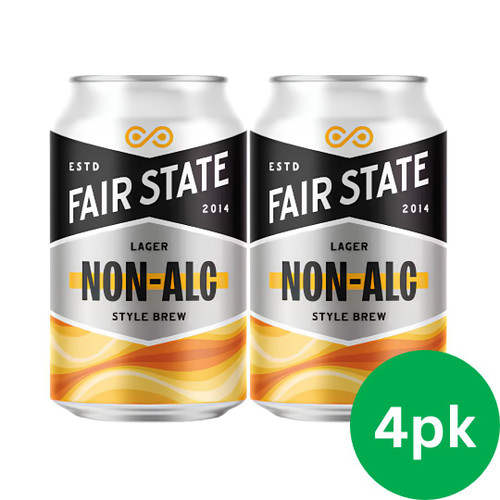 Fair State Brewing Lager N/A 4pk cans