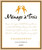 Menage a Trois Chardonnay