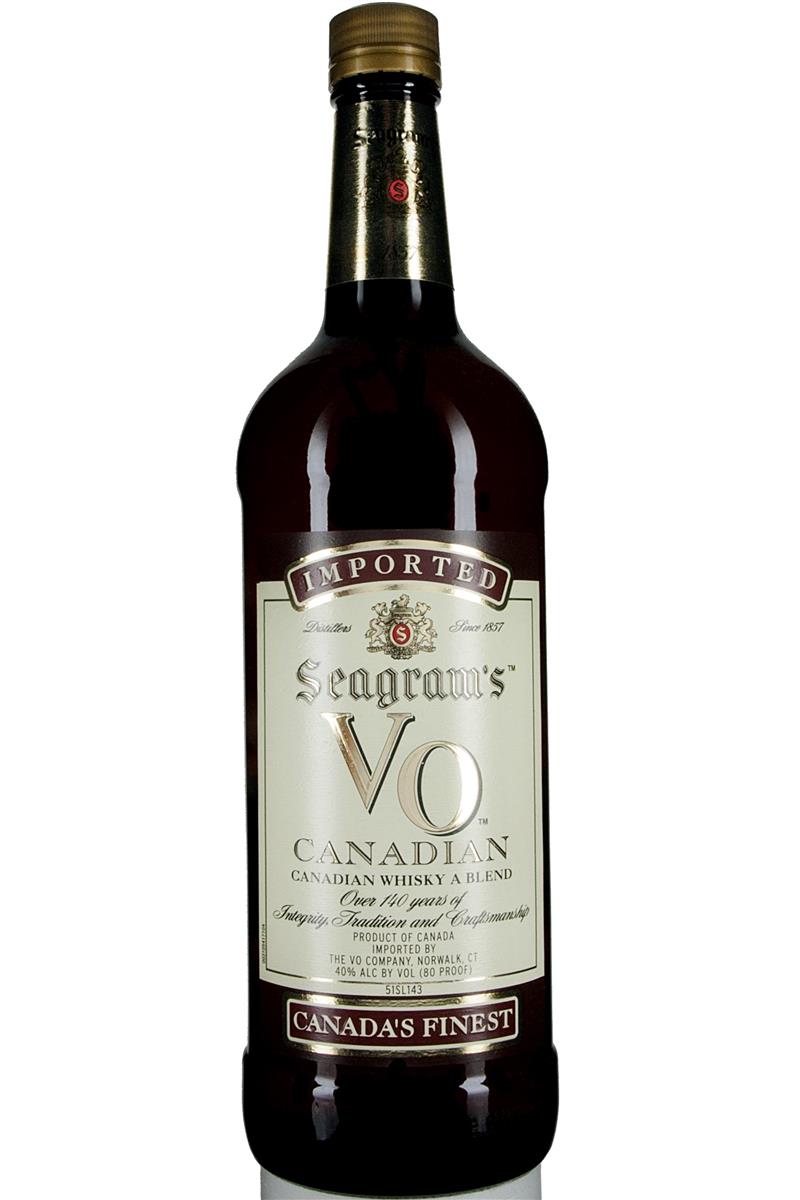 Seagrams VO Whiskey 1.0L Haskells