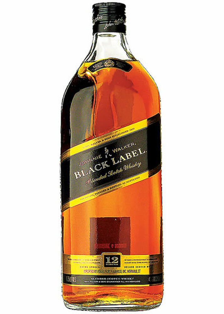 Johnnie Walker Black Scotch 1.75L Haskells