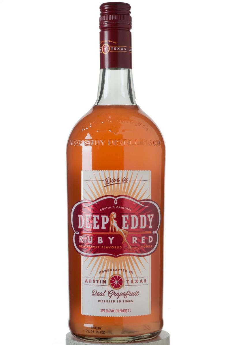 Deep Eddy Ruby Red Vodka 1.0L Haskells