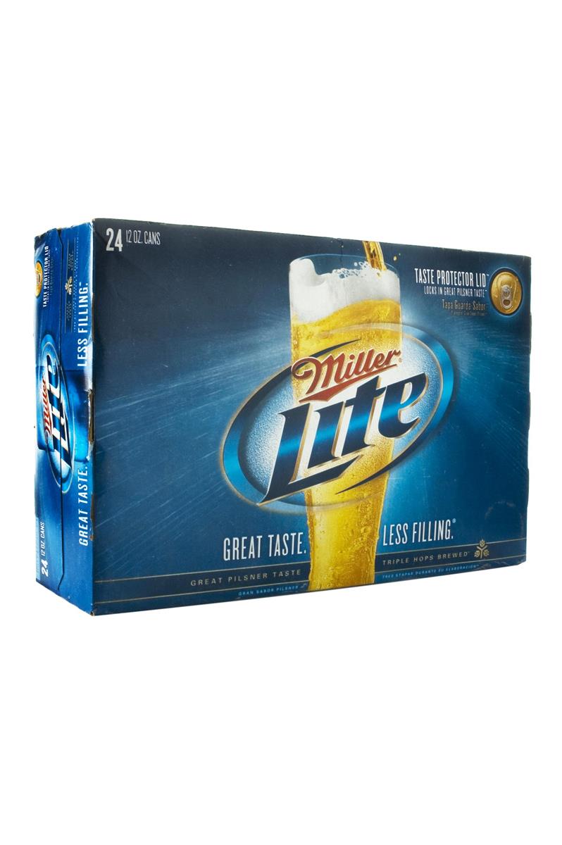 Miller Lite 24pk cans Haskells