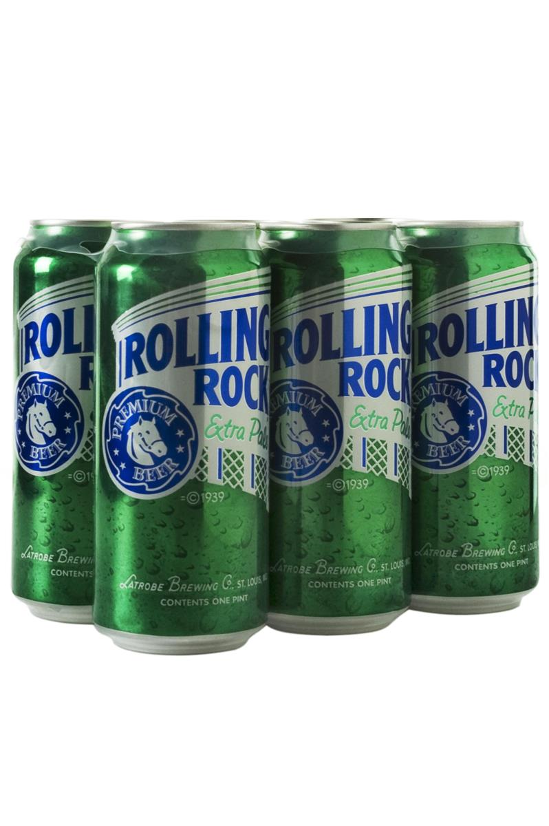 Rolling Rock 16oz 6pk cans Haskells