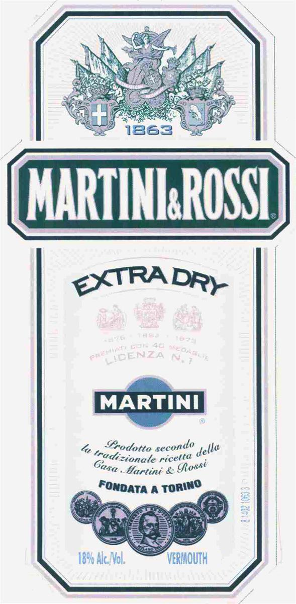 Martini & Rossi Dry Vermouth 750ml Haskells