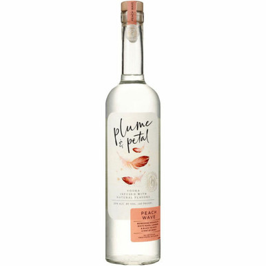 Plume & Petal Peach Wave Vodka 750ml - Haskells