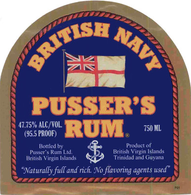 Pusser's Rum 750ml - Haskell's Wine & Spirits